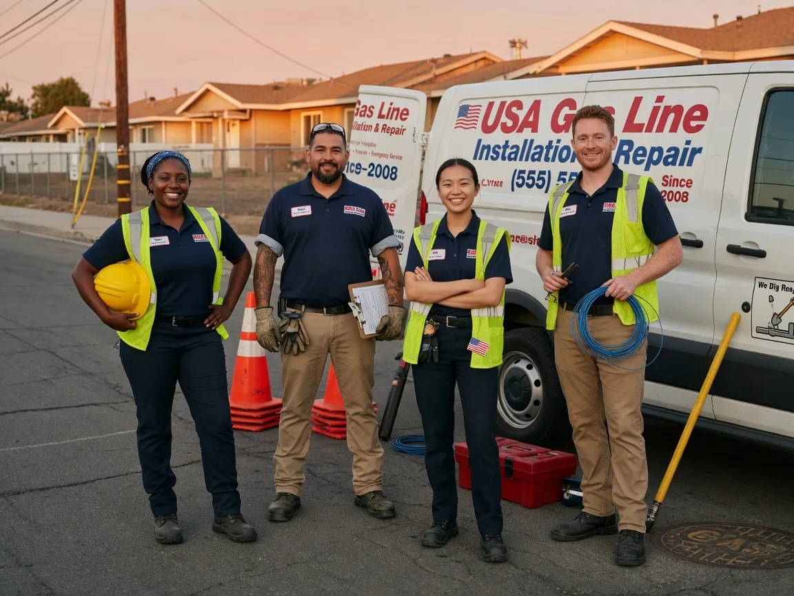 Gas Line Installation company in Camp Murray, WA